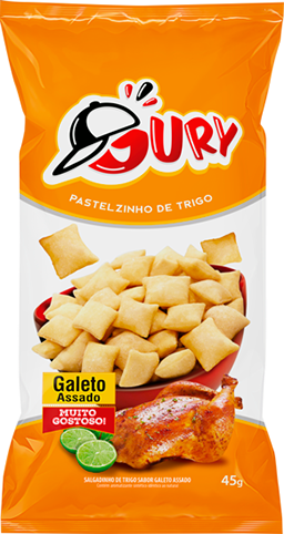 Pastelzinho Galeto Assado